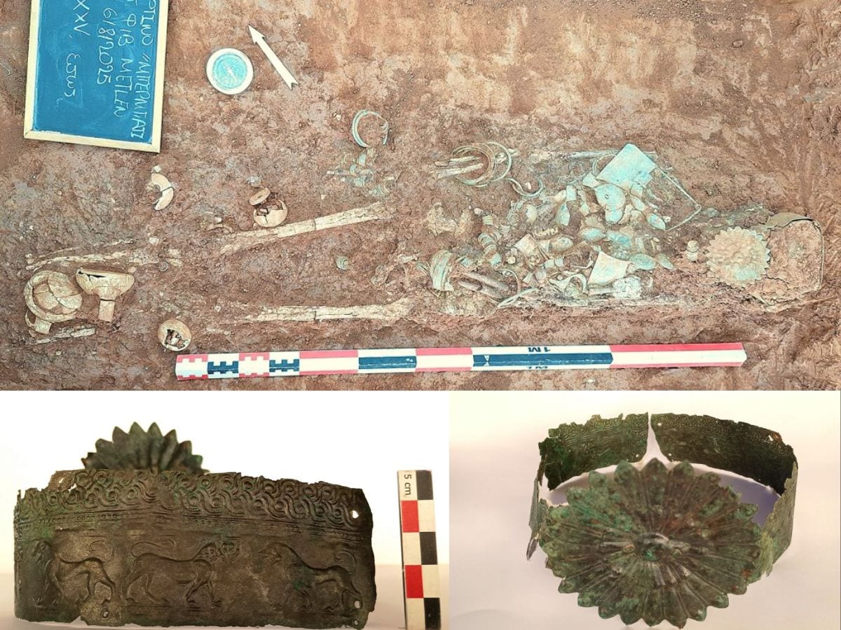 A 2700-year-old tomb was found in the excavation, a woman wearing a crown came out from inside, the shocking truth came out. World 3 1765171576 OMG Bizarre Things Found 2700 Year Old Remains of Woman Archaeological Dig Findings Treasure Found 2025 12 6180944578b46993d0a8ccb25c3ad15d -