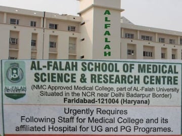 Al Falah: Jobs in Al Falah Medical College: MBBS or MSC degree holders can apply Al Falah: Jobs in Al Falah Medical College: MBBS or MSC degree holders can apply