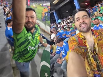 Viral Video: Pakistan fan did such an act between India and Pakistan match, people were left watching in the stadium... Viral Video: Pakistan fan did such an act between India and Pakistan match, people were left watching in the stadium...