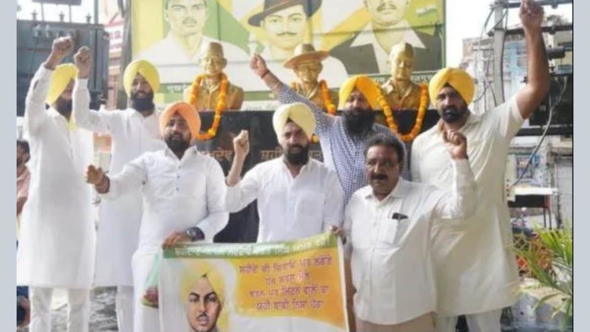 ਭਾਜਪਾ ਦੇ ਜ਼ਿਲ੍ਹਾ ਪ੍ਰਧਾਨ ਦਿਹਾਤੀ ਗੁਰਪ੍ਰੀਤ ਸਿੰਘ ਮਲੂਕਾ ਵੱਲੋਂ ਸ਼ਹੀਦੇ ਆਜ਼ਮ ਭਗਤ ਸਿੰਘ ਨੂੰ ਸ਼ਰਧਾਂਜਲੀਆਂ