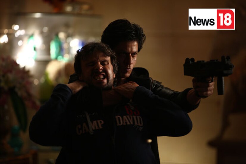 অ্যাকশন সিকোয়েন্সে শাহরুখ