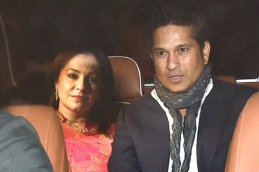 স্ত্রী অঞ্জলির সঙ্গে সচিন