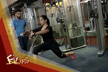 ‘কিকবক্সার’ অভিনেত্রী মুমতাজের শরীরচর্চা