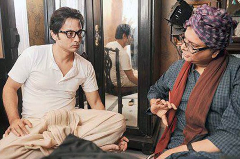 ‘সত্যান্বেষী’ ছবির শ্যুটিংয়ে সুজয় ঘোষকে দৃশ্য বুঝিয়ে দিচ্ছেন ঋতুপর্ণ ঘোষ ৷ 