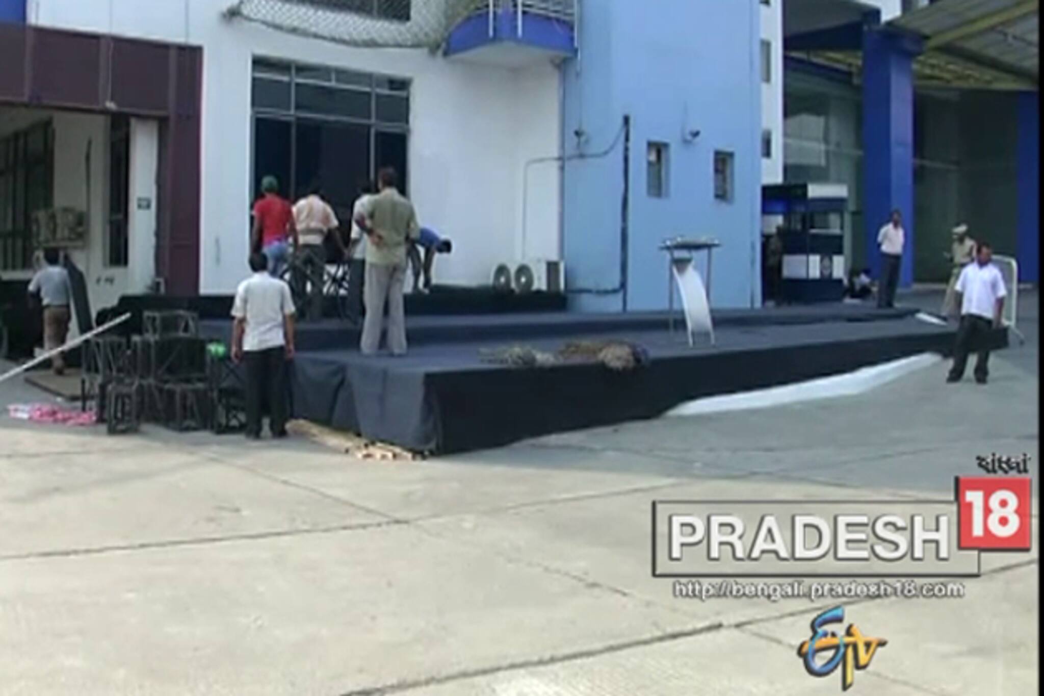 মুখ্যমন্ত্রীকে স্বাগত জানাতে প্রস্তুত নবান্ন, দেখুন  ভিডিও