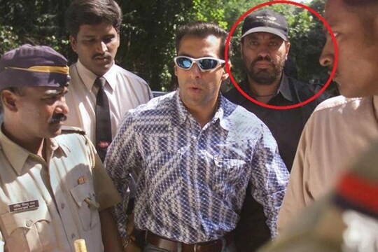 File photo of Salman Khan's bodyguard Shera (circle)