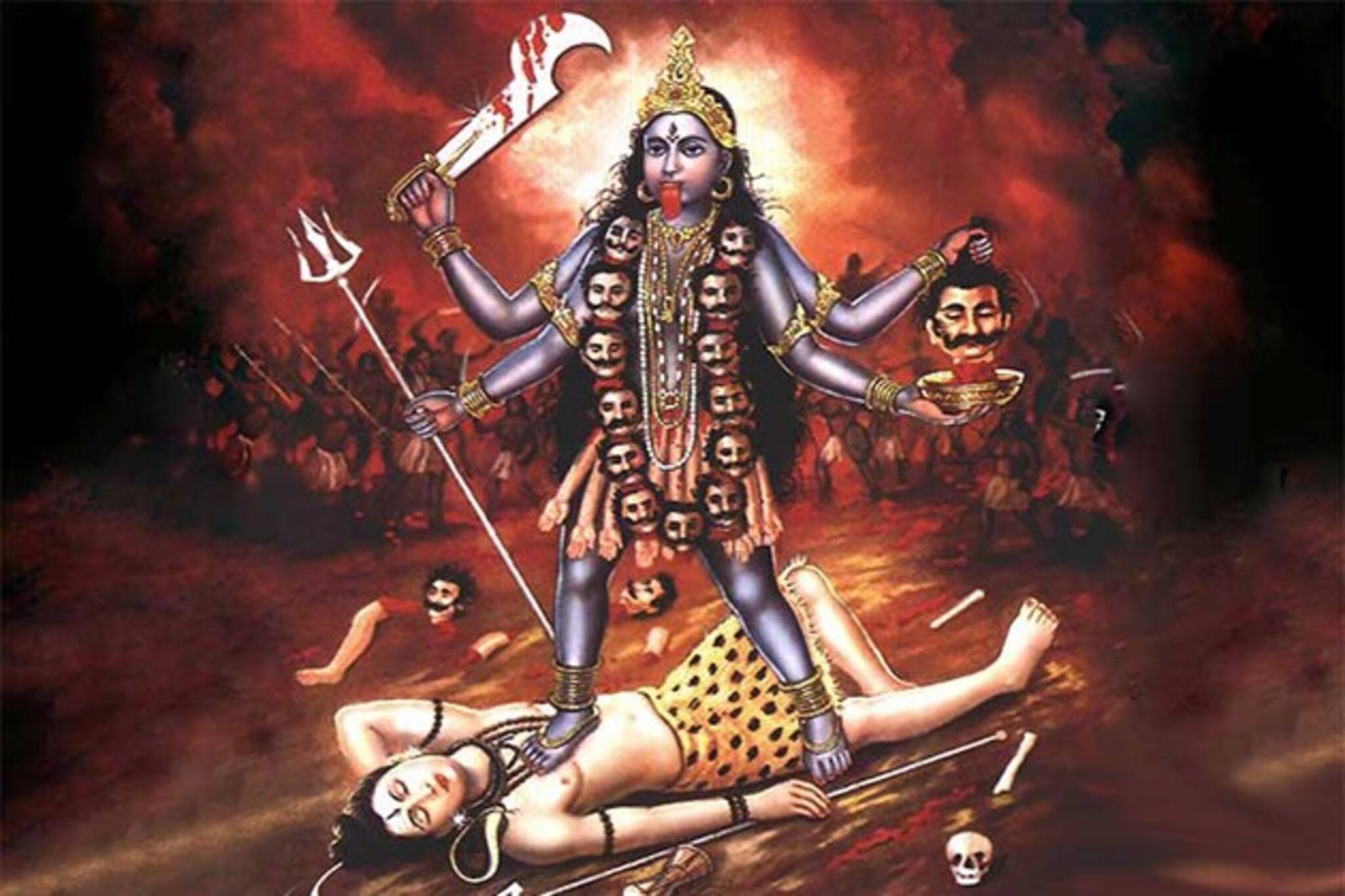 আজও ধুমধাম করে পালিত হচ্ছে জামুরিয়ার শ্মশানকালীর পুজো