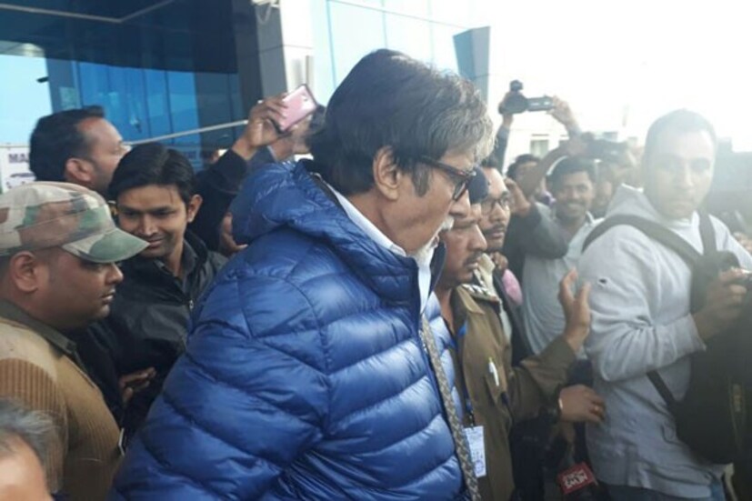 দেরাদুনের জলি গ্রান্ট এয়ারপোর্টে পৌঁছে গেলেন অমিতাভ বচ্চন