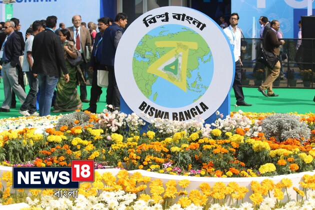 দু’দিন ব্যাপী শিল্প সম্মেলন শুরু হল শুক্রবার থেকেই ৷ মিলন মেলায় বিশ্ব বাংলার লোগো ৷ Photo- Siddhartha Sarkar দু’দিন ব্যাপী শিল্প সম্মেলন শুরু হল শুক্রবার থেকেই ৷ মিলন মেলায় বিশ্ব বাংলার লোগো ৷ Photo- Siddhartha Sarkar