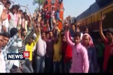 মাধ্যমিক পরীক্ষার্থীদের জন্য প্রায় ৩ ঘণ্টা পর  উঠল রেল অবরোধ