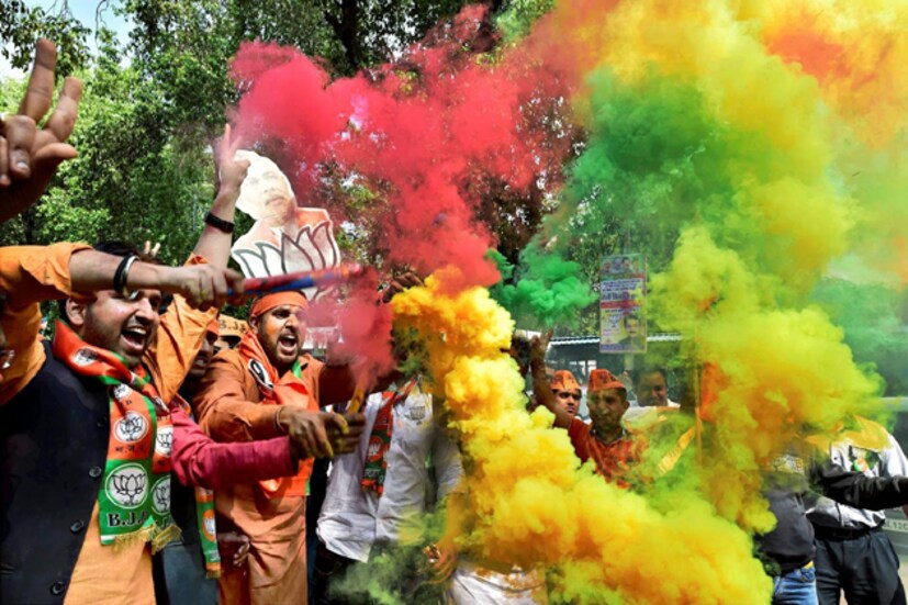 লখনউ-কানপুর-সাহারানপুর সর্বত্রই জয়জয়কার বিজেপির ৷ Photo : PTI