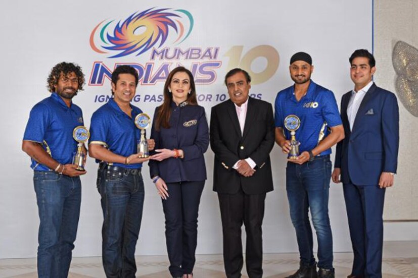 As a commemorative to the 10 glorious years, Mr Mukesh Ambani along with Sachin Tendulkar, Harbhajan Singh, Lashith Malinga, Nita Ambani and Akash Ambani joint together to release a memorabilia book encapsulating the decade long journey with interesting anecdotes, interviews and comments from all past and present Mumbai Indians cricketers.