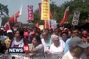 নবান্ন অভিযানে বামেদের শক্তিপ্রদর্শন, অভিযানকে নাটক বলে কটাক্ষ পার্থর