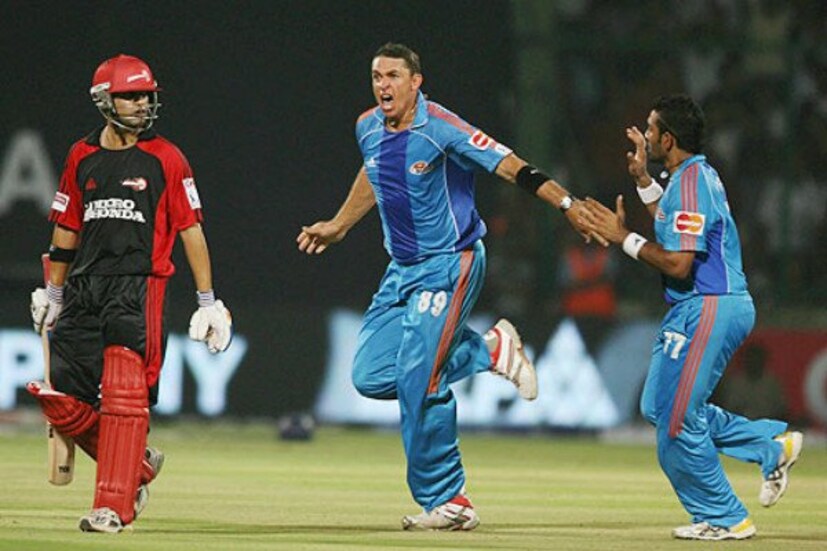 Andre Nel, Mumbai Indians, IPL 2008 (Photo: Twitter)