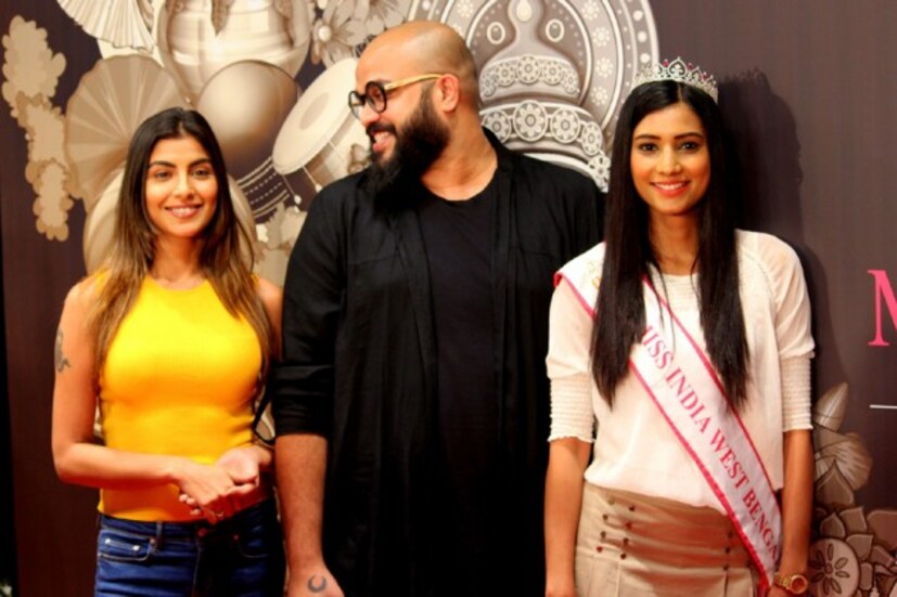  This year the West Bengal auditions were judged by Femina Miss India West Bengal 2018 Shivankita Dixit, Designer Abhishek Roy and actress Rachel White. Photo: Siddhartha Sarkar