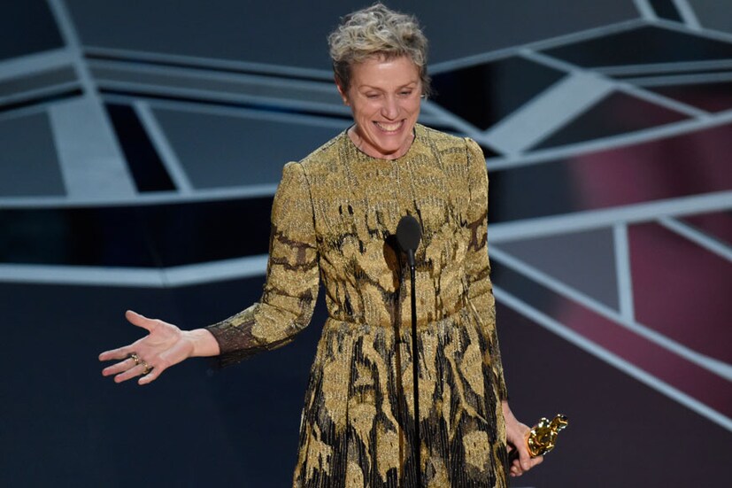 থ্রি বিলবোর্ডস আউটসাইড এবিং, মিসৌরি ছবির জন্য সেরা অভিনেত্রীর পুরস্কার পেলেন ফ্রান্সেস ম্যাকডরম্যান্ড (Image: AP) 