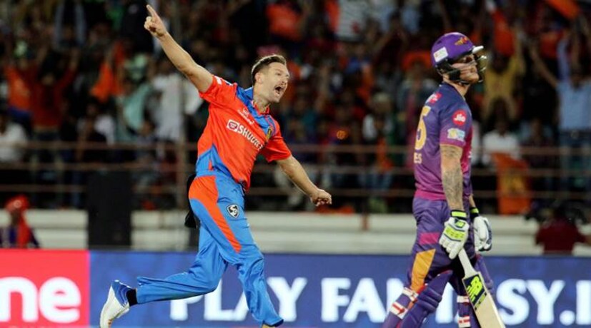 Andrew Tye: Gujarat Lions vs Rising Pune Super Giant, 2017 (Photo: PTI)