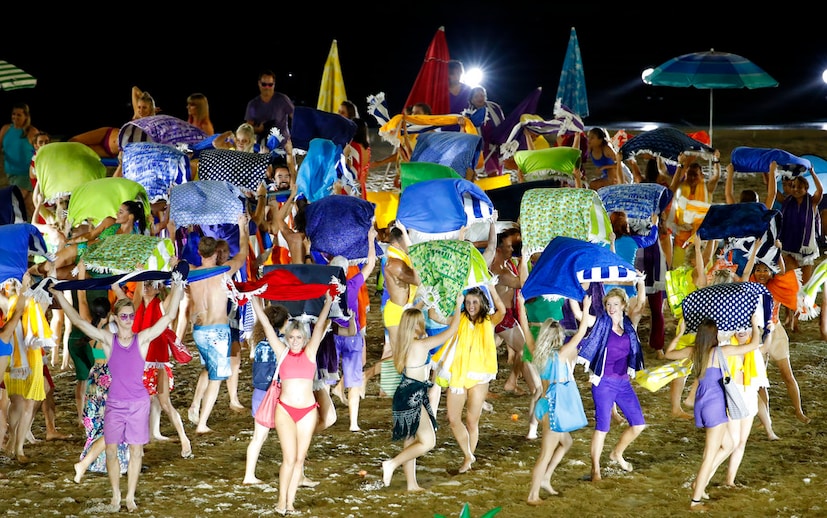 Dancers perform at Carrara Stadium during the opening ceremony of the 2018 Commonwealth Games on the Gold Coast, Australia (Photo: AP)