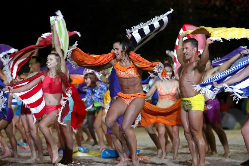 Dancers perform during the opening ceremony for the 2018 Commonwealth Games at Carrara Stadium on the Gold Coast, Australia (Photo: AP)