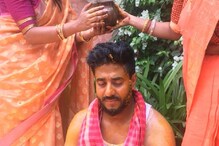 হলুদ লাগল শুভশ্রীর রাজের গায়ে হলুদ লাগল শুভশ্রীর রাজের গায়ে