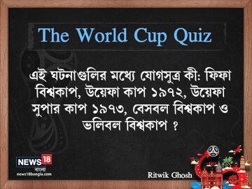 বিশ্বকাপের ফুটবলের পাশাপাশি কুইজেও মাতুন, মিলিয়ে নিন আপনার ফুটবল GK