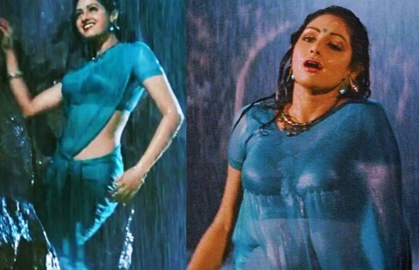 মিস্টার ইন্ডিয়া ছবির একটি দৃশ্যে শ্রীদেবি