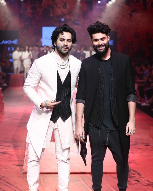 ল্যাকমি ফ্যাশন উইকে বরুণ ধবন (Image: Instagram)