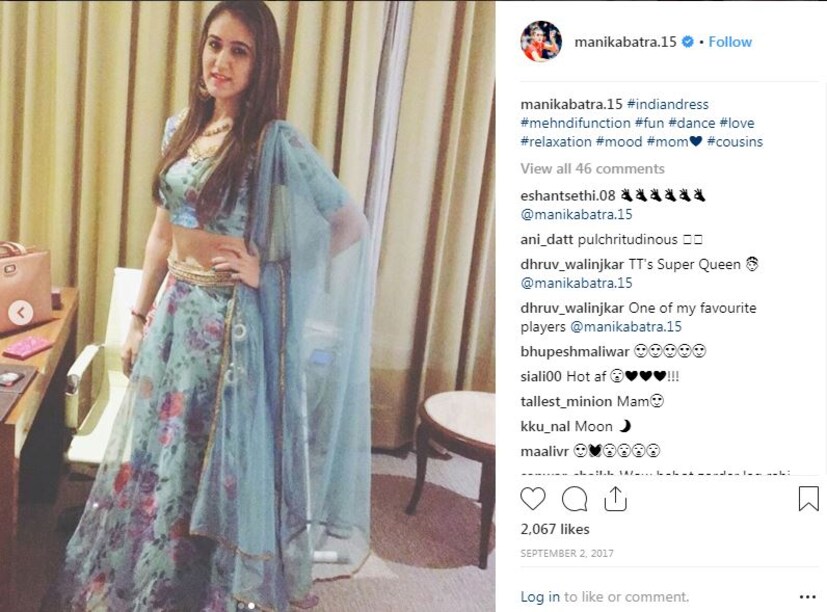 Photo Courtesy: Manika Batra/Instagram Handle