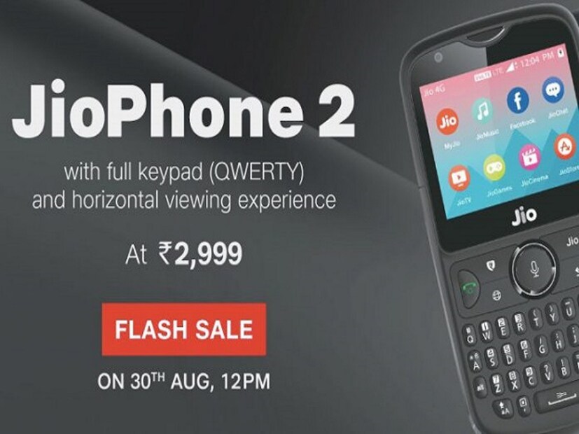 ফের শুরু হতে চলেছে রিল্যায়েন্সের  Jio Phone 2-এর দ্বিতীয় ফ্ল্যাশ সেল ৷ বৃহস্পতিবার বেলা ১২ টা নাগাদ শুরু হবে এই ফ্ল্যাশ ৷ এর আগে ১৩ অগস্ট এই প্রথম ফ্ল্যাশ সেল হয়েছিল ‘Jio Phone 2-এর ৷ আর এবার হতে চলেছে দ্বিতীয় ফ্ল্যাশ সেল ৷ 