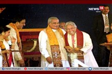 Video: শান্তিনিকেতনে এসে ১২ পদের মেনু তৃপ্তি করে খেয়েছিলেন বাজপেয়ী... Video: শান্তিনিকেতনে এসে ১২ পদের মেনু তৃপ্তি করে খেয়েছিলেন বাজপেয়ী...