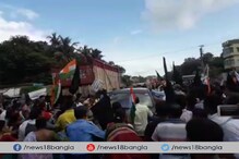 শমীক ভট্টাচার্যের গাড়িতে হামলা, অভিযোগ তৃণমূলের বিরুদ্ধে শমীক ভট্টাচার্যের গাড়িতে হামলা, অভিযোগ তৃণমূলের বিরুদ্ধে