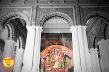 সন্ধি পুজোর ধোঁয়ায় ঢেকে যায় দেবীর মুখ, মা আসেন কৃষ্ণনগরের রাজবাড়িতে সন্ধি পুজোর ধোঁয়ায় ঢেকে যায় দেবীর মুখ, মা আসেন কৃষ্ণনগরের রাজবাড়িতে