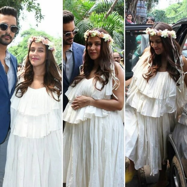 আসলে স্বামী অঙ্গদ নেহার জন্য একটি বেবি শাওয়ারের অনুষ্ঠানের আয়োজন করেছেন ৷ ছবি:ইনস্টাগ্রাম ৷