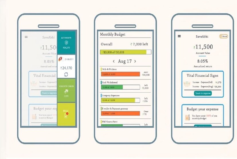 SaveAbhi app-এটি ভারতের প্রথম এমন অ্যাপ যা মিউচুয়াল ফান্ড বিনিয়োগে সহায়তা করে ৷ এই অ্যাপের মাধ্যমে আপনি সরাসরি আপনার উদ্বৃত্ত অর্থ বিনিয়োগ করতে পারেন মিউচুয়াল ফান্ডে ৷ কেনাকাটা হোক বা প্রতিদিনের খরচ, আপনার আয়ের থেকে ৫০০ টাকার বেশি জমলেই আপনাআপনি এই অ্যাপের মাধ্যমে মিউচুয়াল ফান্ডে জমা পড়ে যায় ৷ জমা, খরচ এবং আয়ের হিসেব করে এই অ্যাপ বাজেট ব্যবহারকারীর বাজেট প্ল্যানও তৈরি করে দেয় ৷