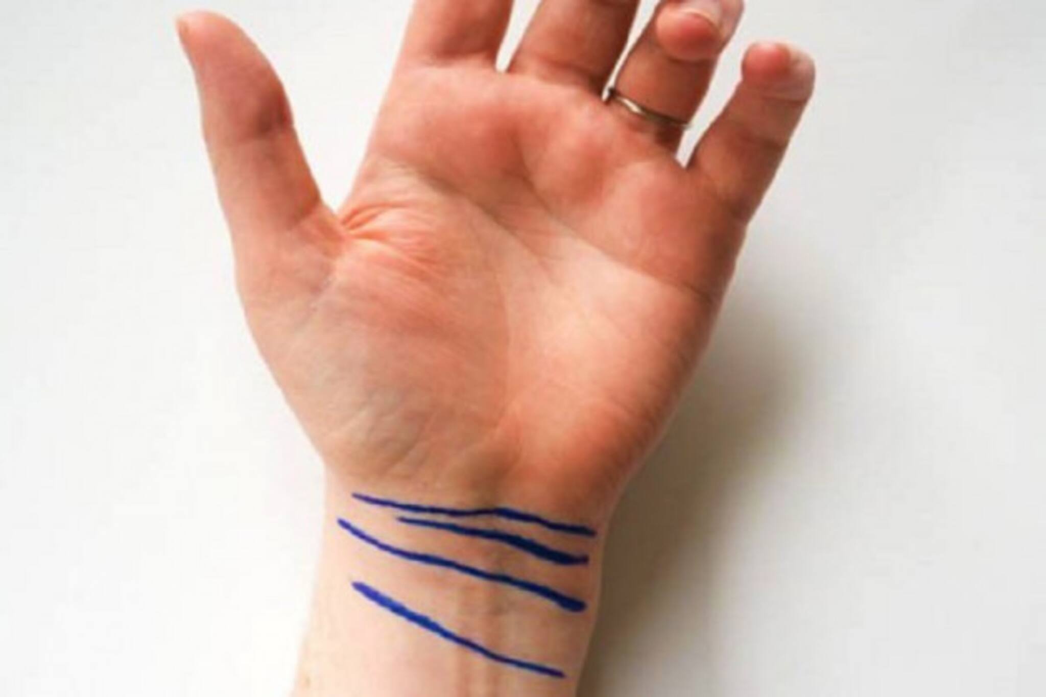 কব্জির এই রেখাগুলির মধ্যেই লুকিয়ে রয়েছে আপনার ভাগ্য