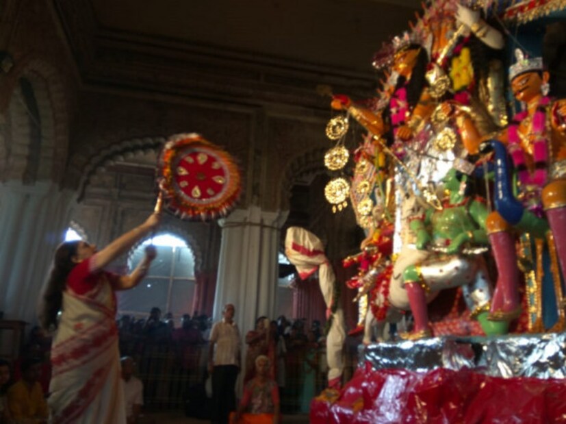 কৃষ্ণনগর রাজবাড়িতেই শুরু হয়ে গিয়েছে বিসর্জনের প্রস্তুতি ৷