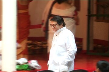 মল্লিক বাড়ির পুজো এবার ৯৫ এ পা, রঞ্জিত মল্লিকের বিশেষ মুহূর্ত আমাদের ক্যামেরায়