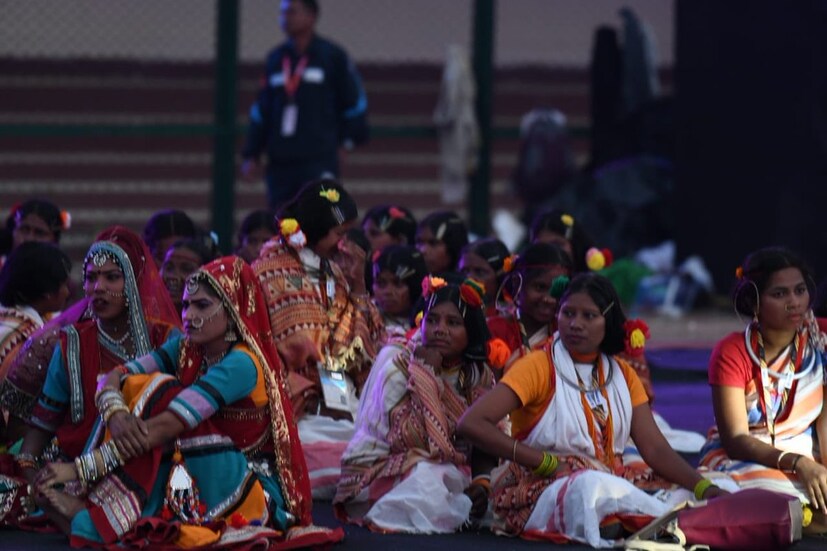 ওড়িশার প্রাচীন সংস্কৃতি তুলে ধরার হয় এই হকি বিশ্বকাপের মঞ্চে ৷ Photo Source- Twitter 