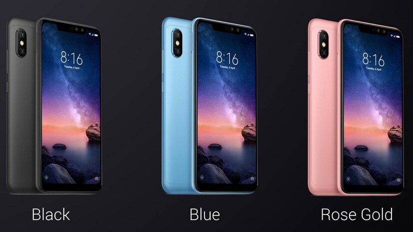 তিনটি রঙ্গে পাওয়া যাবে Redmi Note 6 Pro। দাম: Rs. 13,999 (4GB, 64GB), Rs. 15,999 (6GB, 64GB)  কাল ক কিনলে দাম পরবেঃ 12,999 (4GB, 64GB), 14,999 (6GB, 64GB) 