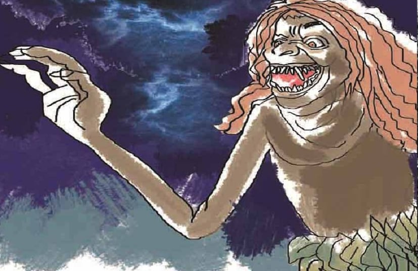 ব্রহ্মদৈত্য- বাঙালি ব্রাহ্মণরা অপঘাতে মারা গেলে ব্রহ্মদৈত্য হয়৷ সাদা ধুতি, খালি গায়ে পৈতে পরে এরা আশ্রয় নেয় বেল গাছে৷ বেগতিক দেখলেই যখন তখন যেকোনও কারও ঘাড়ে চেপে বসতে পারে এরা৷