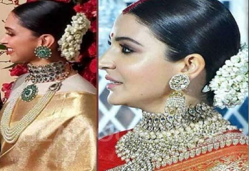 ট্রোলড হওয়ার পরও দীপিকাকে একই হেয়ারস্টাইলে বেঙ্গালুরু রিসেপশনে সাজান সব্যসাচী৷ মাথায় লাগান জুঁইয়ের মালা৷ ঠিক যেই লুক তিনি অনুষ্কাকে দিয়েছিলেন তার দিল্লি রিসেপশনে৷ একে একঘেয়ে সাজ, তারওপর নকল৷ এবার বেজায় ট্রোলড হন সব্যসাচী৷ ট্রোলড হওয়ার পরও দীপিকাকে একই হেয়ারস্টাইলে বেঙ্গালুরু রিসেপশনে সাজান সব্যসাচী৷ মাথায় লাগান জুঁইয়ের মালা৷ ঠিক যেই লুক তিনি অনুষ্কাকে দিয়েছিলেন তার দিল্লি রিসেপশনে৷ একে একঘেয়ে সাজ, তারওপর নকল৷ এবার বেজায় ট্রোলড হন সব্যসাচী৷