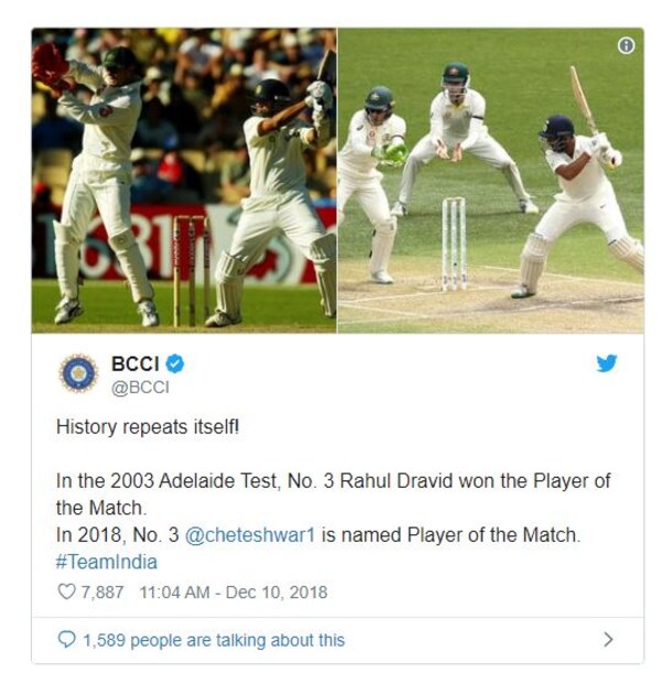 জয়ের জন্য ৩২৩ রানের লক্ষ্য তাড়া করতে নেমে অস্ট্রেলিয়া অলআউট হয়ে যায় ১১৯.৫ওভারে ২৯১ রানে ৷ যদিও লিঁও যেভাবে ব্যাট করছিলেন তাতে জয় হাসিল করতে ভারতকে বেশ বেগ পেতে হয় ৷ Photo - Twitter 