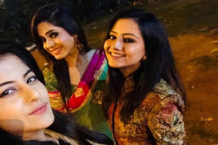 সেটের বাইরে ঠিক যেমনটি মানালী ওরফে শবনম ৷ ছবি সৌজন্যে জি বাংলা ৷  