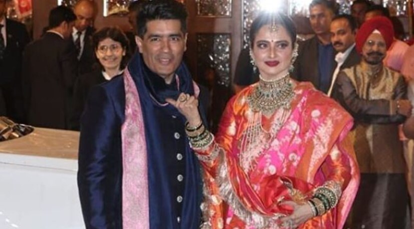 ইশা আম্বানির বিয়েতে উপস্থিত ছিলেন রেখা ও মণীশ মালহোত্রা ! Photo: Instagram 