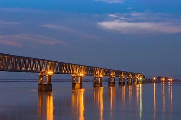 রাজীব গান্ধির প্রতিশ্রুতি নরেন্দ্র মোদির উদ্বোধন, বড়দিনে দেশের দীর্ঘতম ব্রিজের শুভ সূচনা