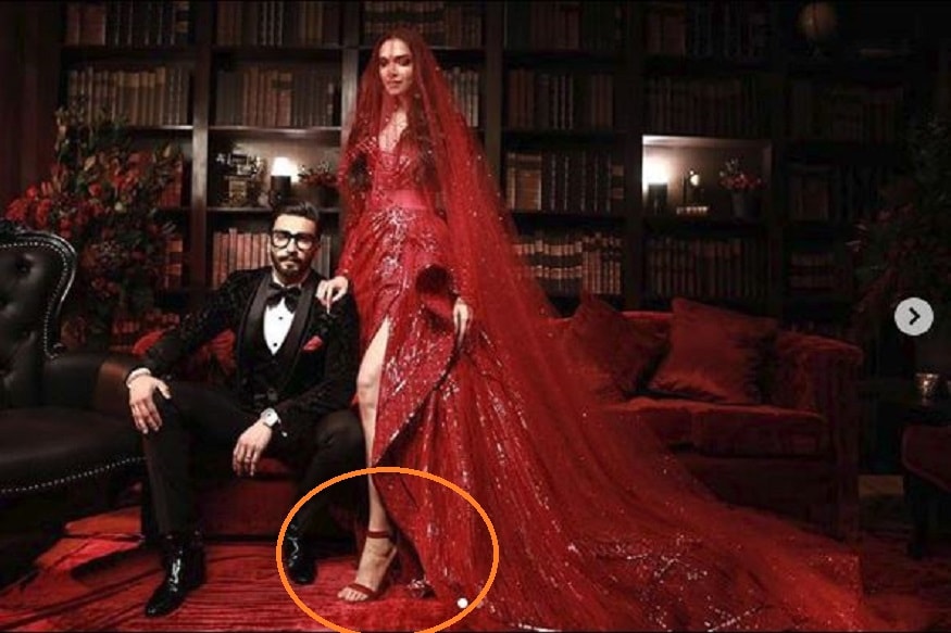 পোশাকের সঙ্গে মিলিয়ে লাল স্টিলেটো ৷ সেটাই তো মানানসই ৷ লাল গাউনের সঙ্গে লাল হাই হিলই তো পরবেন তিনি ৷ এখন তো সাধারণরাই এমন সাজে অভ্যস্ত আর তিনি তো স্টার ! তাঁর সাজ তো এমনই হবে ৷ কিন্তু মজা তো এরপরের ছবিতে ৷ Photo Courtesy: Instagram পোশাকের সঙ্গে মিলিয়ে লাল স্টিলেটো ৷ সেটাই তো মানানসই ৷ লাল গাউনের সঙ্গে লাল হাই হিলই তো পরবেন তিনি ৷ এখন তো সাধারণরাই এমন সাজে অভ্যস্ত আর তিনি তো স্টার ! তাঁর সাজ তো এমনই হবে ৷ কিন্তু মজা তো এরপরের ছবিতে ৷ Photo Courtesy: Instagram