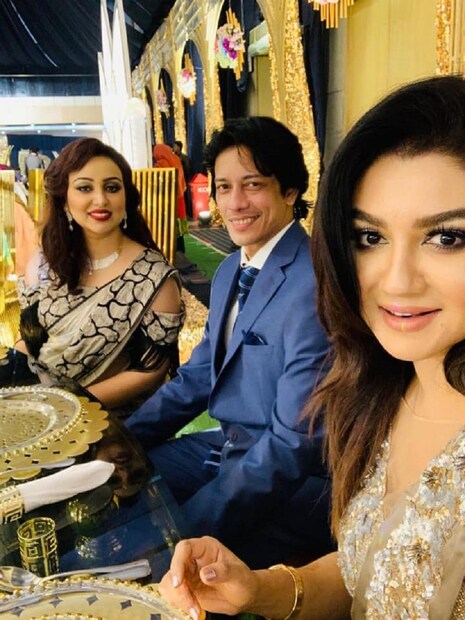 ♦ জয়া আহসানের খুড়তুতো বোনের বিয়ের অনুষ্ঠান ৷ (ছবি: জয়া আহসান ফেসবুক পেজ)