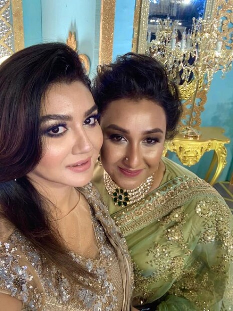 ♦ জয়া আহসানের খুড়তুতো বোনের বিয়ের অনুষ্ঠান ৷ (ছবি: জয়া আহসান ফেসবুক পেজ)