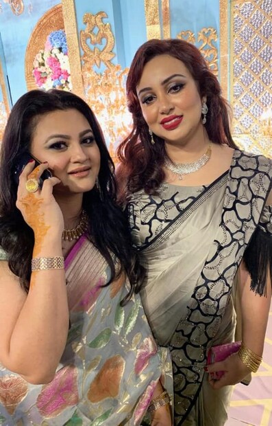 ♦ জয়া আহসানের খুড়তুতো বোনের বিয়ের অনুষ্ঠান ৷ (ছবি: জয়া আহসান ফেসবুক পেজ)