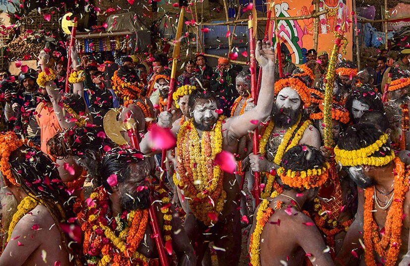 ২০১৩ সালে এলাহাবাদে গত কুম্ভ মেলায় ১২০ মিলিয়ন পূণ্যার্থীর সমাবেশ ঘটেছিল (Image: PTI)